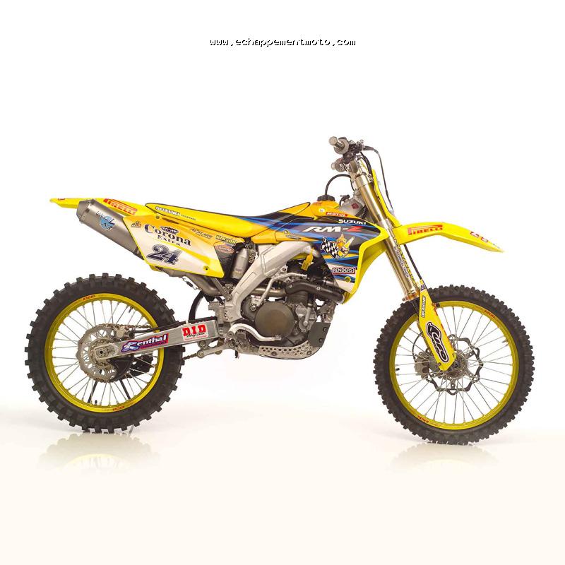 echappement moto CROSS SUZUKI RM-Z 450 leovince